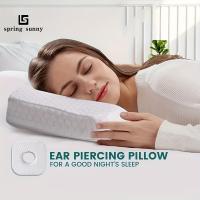 Almohada para perforación de orejas para personas que duermen de lado, almohadilla con un agujero para la oreja para CNH, 1 unidad - details 10
