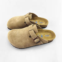 Zapatillas de Cuero Suave Antideslizante Zapatos de Playa para Hombres y Mujeres en Verano - details 10