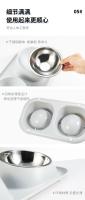 Cuenco de Acero Inoxidable para Gatos Cuenco Doble para Perros Cuenco para Comida y Agua para Gatos - details 7