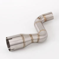 Tubo de escape de motocicleta KTM DUKE 200 2021-2023 Middle Pipe de enlace RC200 - details 4