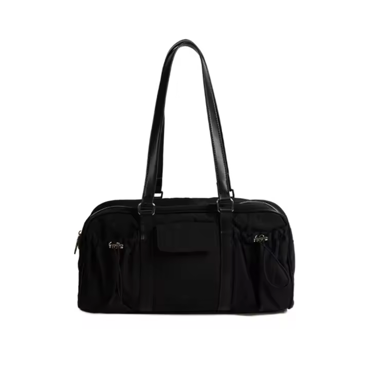 Bolso de hombro estilo coreano con almohada, bolso Vintage de nailon de gran capacidad para axilas, bolso informal Y2K para ir al trabajo, bolso para mujer Spicy Girls - 1