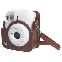Funda de cuero para cámara FUJIFILM Instax mini 12, bolso de cuerpo completo con correa para el hombro - details 5