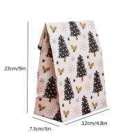 Cajas de Dulces Navideños Paquete de 8/12 Cajas de Papel Kraft con Etiqueta - details 4