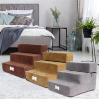 Escalera de esponja lavable portátil para mascotas, sofá cama para perros y gatos, antideslizante, suministros para mascotas, 3 capas - details 4