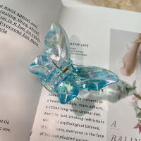 Mini Pinzas De Pelo En Forma De Mariposa Para Mujer Antideslizantes Translúcidas Accesorios De Cabello Moda Para Niñas - details 3