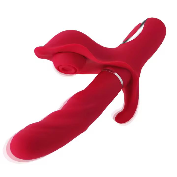 Juguetes sexuales, palo de choque vibrador multifuncional para mujeres con estimulación de succión de palmaditas Yin Emperador palo vibrador para patio trasero Juguetes sexuales al por mayor - 1