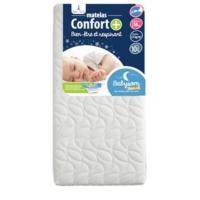 Babysom - Colchón Cuna Bebé Bambú - 60x120 cm - Natural - Altura 14 cm - Antiácaros - Antiasfixia - Transpirable - Reglaje Térmico - Desenfundable - details 6