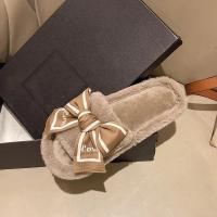 Zapatillas de Encaje para el Hogar Suaves y Elegantes Plataforma de Peluche con Diseño de Amor - details 17