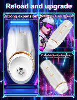 Telescopic Masturbator Automatic Vibrator Real Vagina Penis Blowjob Pocket Pusssy Sucking Masturbation Cup Sex Toy for Men Adult - details 1