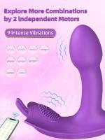 Leten Vibrador G Spot Estimulador de Clítoris Inalámbrico con Control de Aplicación - details 1