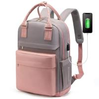 Mochila para mujer, bolso para ordenador portátil de gran capacidad a la moda, mochila de viaje de mano, bolso para hombre 2025 - details 4