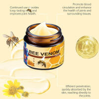 2025 OSFRIAGE Gel, ungüento profesional de abeja, crema de abeja, crema para articulaciones y huesos con veneno de abeja para espalda, rodilla, manos, cuello y pies -60G (2 unidades) - details 2
