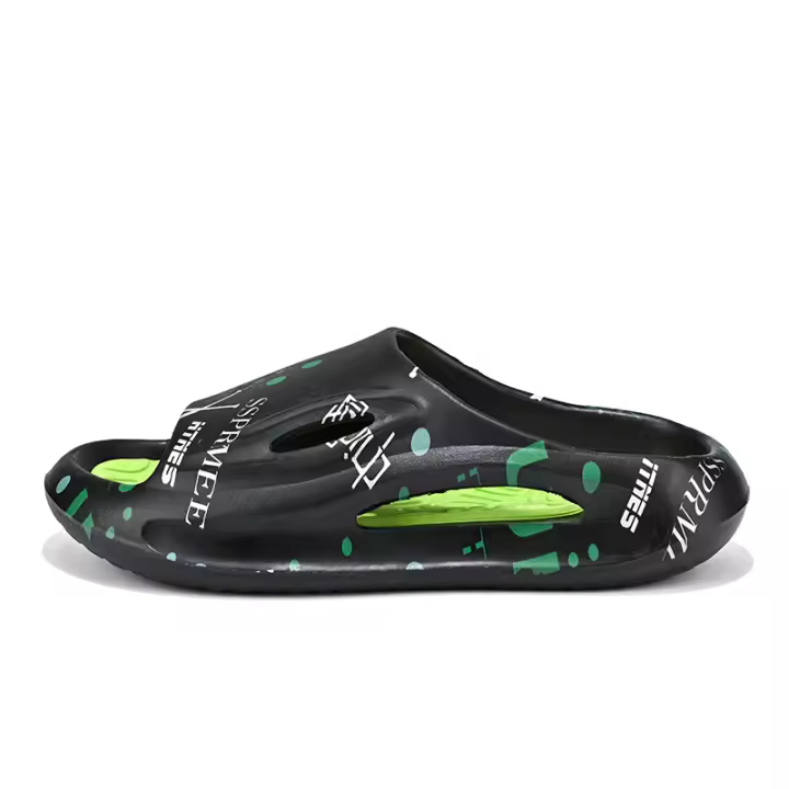 Zapatillas de casa de moda para hombre y mujer, zapatos de ducha con suela gruesa y cojines suaves 0 - 1