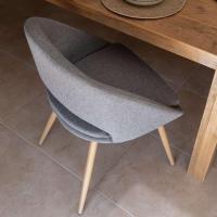 Pack de 2 sillas Acolchadas y tapizadas en Tela para salón, Comedor o Dormitorio - details 24