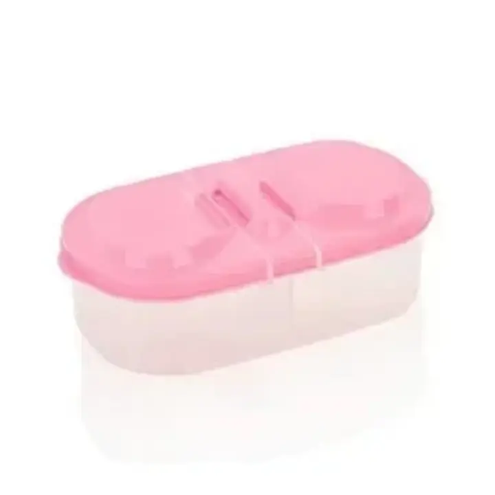 Cubo de Plástico Saludable para Alimentos Bolsa Portátil para Acampar y Picnic con Capacidad de 2 Litros - 1