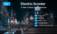 IScooter i9S-patinete eléctrico plegable para adultos, patinete eléctrico de 30 KM/H, patinete eléctrico de 500W, patinete de 36V y 10Ah - details 0