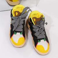 2025 nuevos zapatos casuales de alta calidad, zapatos de entrenamiento cortos y regordetes de moda estilo Harajuku para hombres y mujeres - details 0