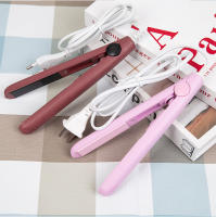 Mini plancha de pelo para niñas, plancha alisadora de pelo, rizador de pelo, plancha plana de cerámica portátil, plancha de pelo para cabello - details 9