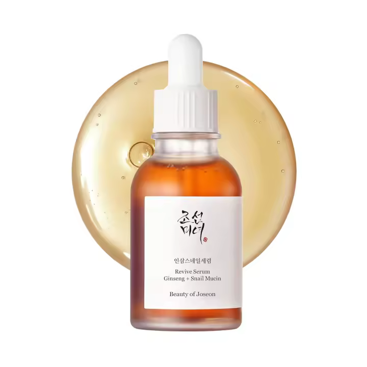 Beauty of Joseon Revive Snail Mucin Ginseng Serum Peptido hidratante Hidratante facial Mancha oscura Removedor de cicatrices de acné Sensible - 1