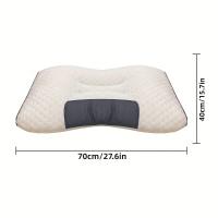 Almohada Cervical para Dormir, Almohada Suave y Cómoda con Partición para Ayudar a Dormir y Proteger el Cuello - details 7