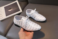 Zapatos planos informales de cuero para niños, antideslizantes para estudiantes, zapatos de boda para actuaciones escolares - details 4