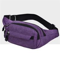 Cintura universal para hombres y mujeres Bolso cruzado de moda de color sólido - details 25