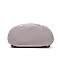 Mochila informal impermeable antirrobo para mujer, bolso de hombro escolar ligero con bola de pelo para adolescentes y niñas - details 12