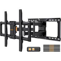 Perlegear TV Pared de Movimiento Completo para televisores de 42 a 90 Pulgadas, Universal TV con Largo Brazo 55.2cm, de Pared para TV soporta hasta 68kg máx. VESA 600x400 mm - details 0