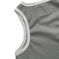CORTEIZ Camisa casual con bordado de crucero Devil Island, camiseta básica sin mangas con cuello en V para deporte de baloncesto de verano para hombre, camiseta de fitness para parejas de moda de American High Street - details 3