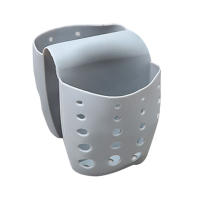 Soporte de esponja de jabón para fregadero, bolsa organizadora de utensilios, cesta de drenaje colgante para baño, estante de almacenamiento, accesorios de cocina - details 8