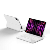 AJIUYU-Funda inteligente para iPad Pro 12,9 (3.ª 4.ª 5.ª, 6.ª generación - 2018, 2020, 2021 2022, Teclado mágico Español - details 7