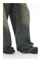 Pantalones vaqueros de verano para hombre, vaqueros lavados de color azul viejo, ropa informal recta para hombre, pantalones de pierna ancha holgados, nueva moda 2024 9C354 - details 13