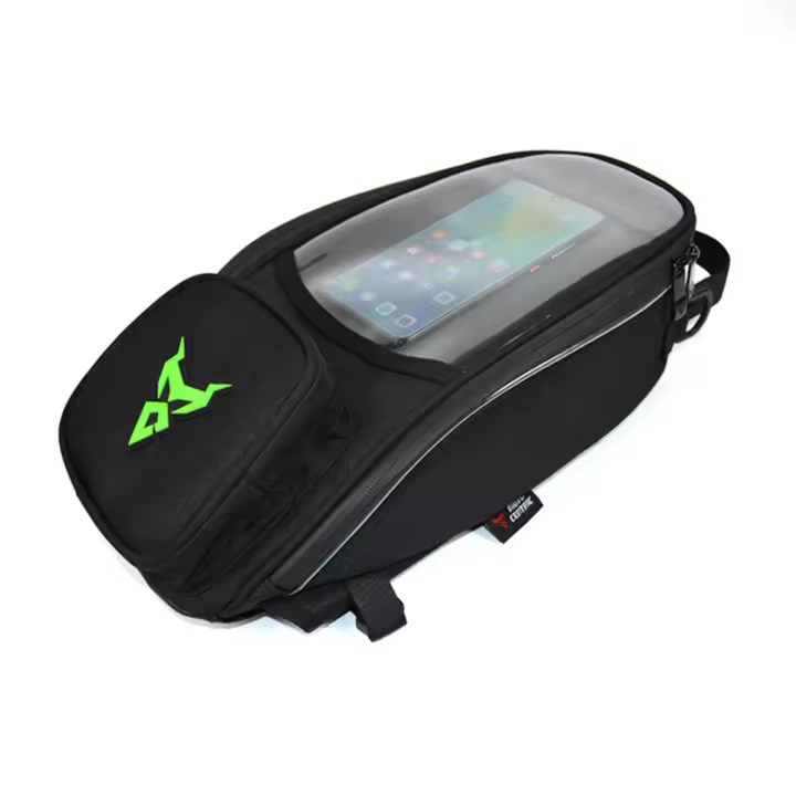 Bolsa de Moto con Pantalla Táctil de 7 Pulgadas Bolsa de Combustible con Estilo Magnético para Viajes al Aire Libre Bolsa de Almacenamiento de Motores 2021 - 1