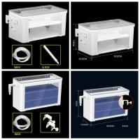 Filtro de oxígeno para acuario colgante, multifunción silencioso] filtro para pecera, práctica caja de filtro de cortina de agua 3 en 1 para pecera - details 0