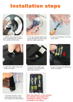 Cámara de Timbre de Puerta con Visión Nocturna HD Marca Awapow Conéctate con Cable - details 10