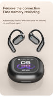 Auriculares de traducción Ai en tiempo real, traductor de 144 idiomas sobre los auriculares |   Auriculares Bluetooth abiertos con pantalla táctil inteligente |   Auriculares abiertos inalámbricos verdaderos Bluetooth 5.4 - details 40