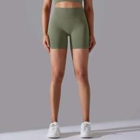 Pantalones cortos de cintura alta para mujer, ropa deportiva para Yoga, gimnasio, correr, pantalones cortos de entrenamiento - details 4
