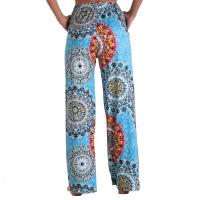 Pantalones casuales, bolsillos estampados, bandas elásticas, ropa de hogar recta y holgada para mujer - details 11