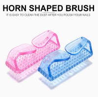 Herramienta de Limpieza de Uñas KADS con Cepillo en Forma de Cuerno Set de Herramientas de Manicura Suave para Eliminar Polvo - details 0
