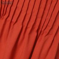 ZANZEA-Vestido elegante de verano, Vestido de manga corta con cuello de pico a la moda para mujer, Vestido veraniego plisado liso a media pantorrilla, Vestido informal de trabajo OL, caftán - details 10
