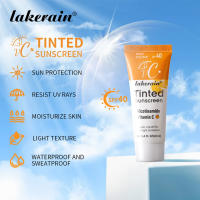 Protector solar teñido con vitamina C con SPF 40 Protector solar mineral hidratante con óxido de zinc y titanio Protección UV Dióxido Brillo saludable - details 1