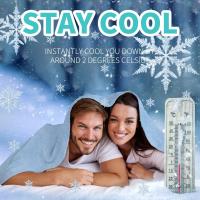 Manta refrescante Manta de verano ligera de fibra fresca que absorbe el calor Suave Antialérgica Ligera, -80 * 100 cm - details 0