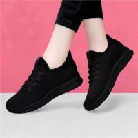 Cian-Zapatos informales para Mujer, Zapatillas para Correr, Todo Negro, Trabajo Mamá, Zapatos de fondo suave, Zapatos para Danza - details 3
