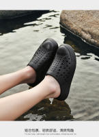 Sandalias de Playa de Verano Zapatos de Cuero Antideslizantes Impermeables de Suela Suave EVA para Hombres y Mujeres Uso al Aire Libre - details 26