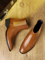 Moda Chelsea Botas de Hombre Tendencia Tubo medio - details 6