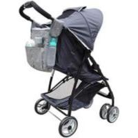 Mochila múltiple, de Mamá Bolsa, Bolsa de almacenamiento portátil para cochecito de Bebe, cinturón antideslizante, cochecito de Bebe con portavesos, cochecito de Bebe, Bolsa para teléfono móvil, accesorios para cochecito de mascotas (Gris Claro) - details 1