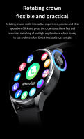 GT5 reloj inteligente con Bluetooth, dispositivo con asistente de voz, detección de frecuencia cardíaca, recordatorio de información, Modo deportivo - details 2