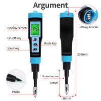 Medidor de PH de los alimentos, medidor profesional de alta precisión, temperatura, Sensor de pH, Analizador de acidez para carne, enlatado, queso, masa, agua, 0,00 ~ 14.00pH - details 11