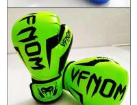 Guantes profesionales de PU para adultos y niños, Sanda, entrenamiento, Muay Thai, combate, Fiess Bo, deportes, Taekwondo, 6/12Oz - details 13