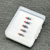 5/10 Uds señuelo de Pesca con mosca biónicos mosquitos moscas cabeza roja/UV Abdominal moscas húmedas Ninfa Streamer Pesca Artificial cebo Pesca para lubina trucha Lucio salmón - details 7